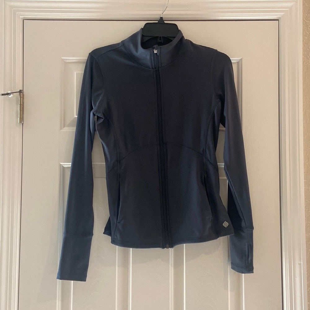 Slate grey workout / jogging jacket